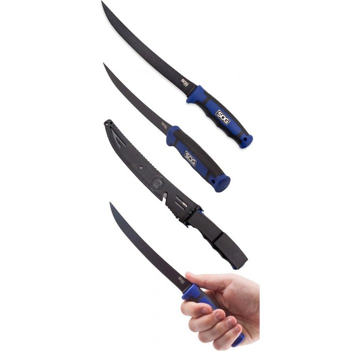 SOG FLT32K Fillet 7,5’’ Siyah Fileto Bıçağı
