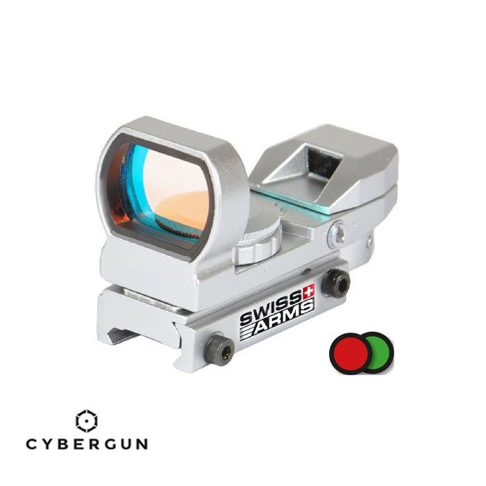 CYBERGUN Swiss Arms Reflex Sight Gümüş Red Dot
