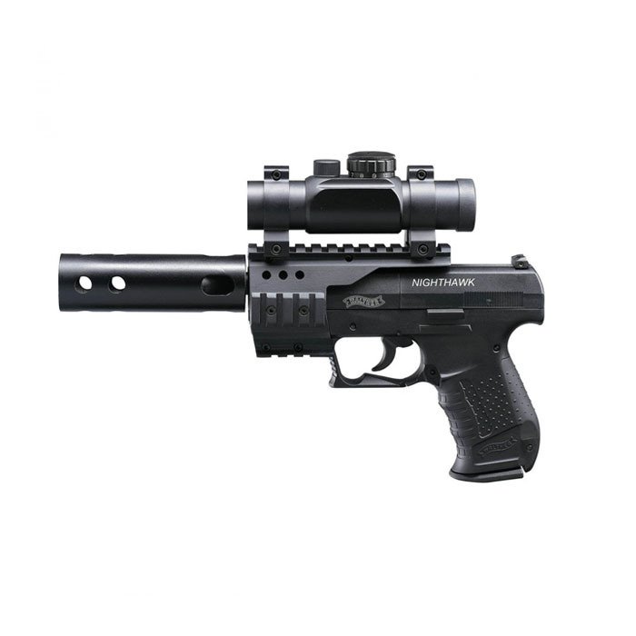 UMAREX Walther Nighthawk 4,5mmHavalı Tabanca Siyah