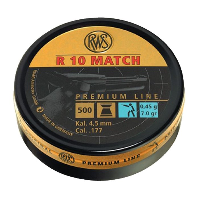 RWS R10 Match HV 4,5 mm 0,45 g Havalı Saçma *500