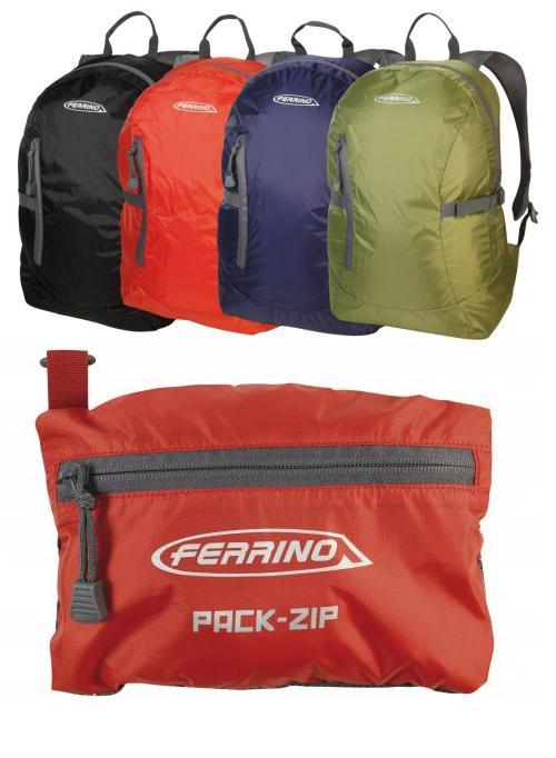 Ferrino Pack-Zip Katlanır Sırt Çantası-Yeşil