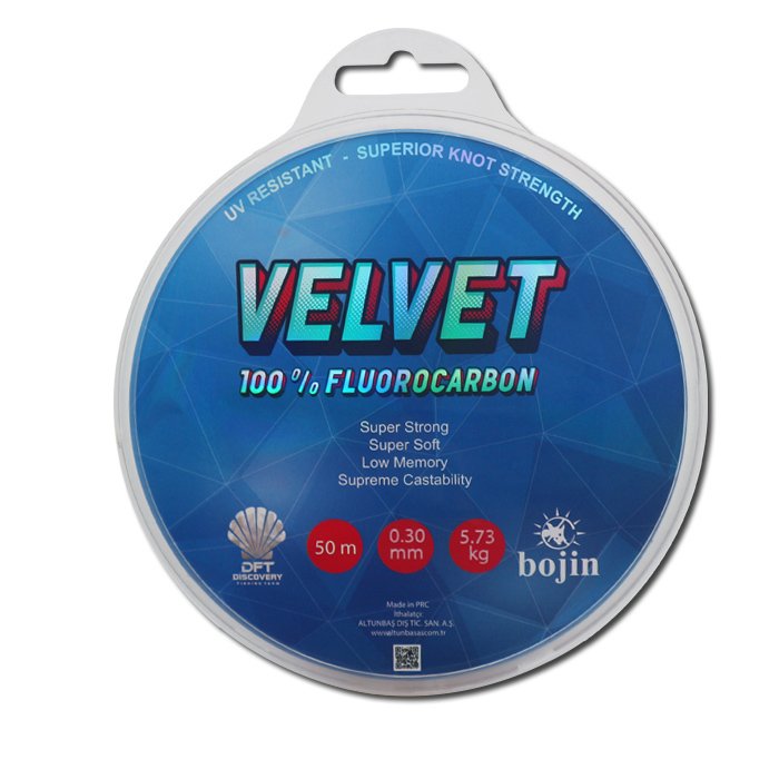 DFT Bojin Velvet Fluorocarbon 50 m 0.30 mm Misina