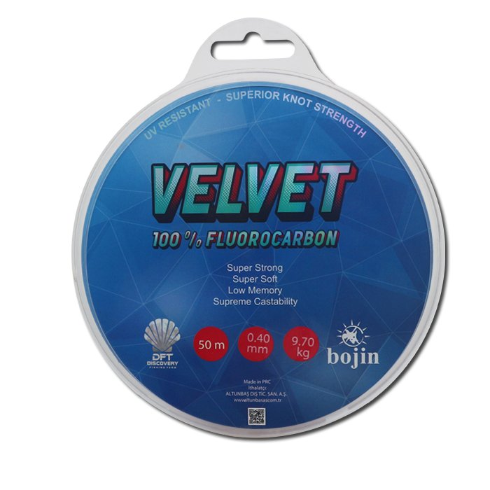DFT Bojin Velvet Fluorocarbon 50 m 0.40 mm Misina