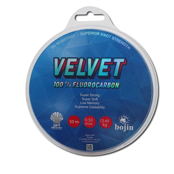 DFT Bojin Velvet Fluorocarbon 50 m 0.50 mm Misina
