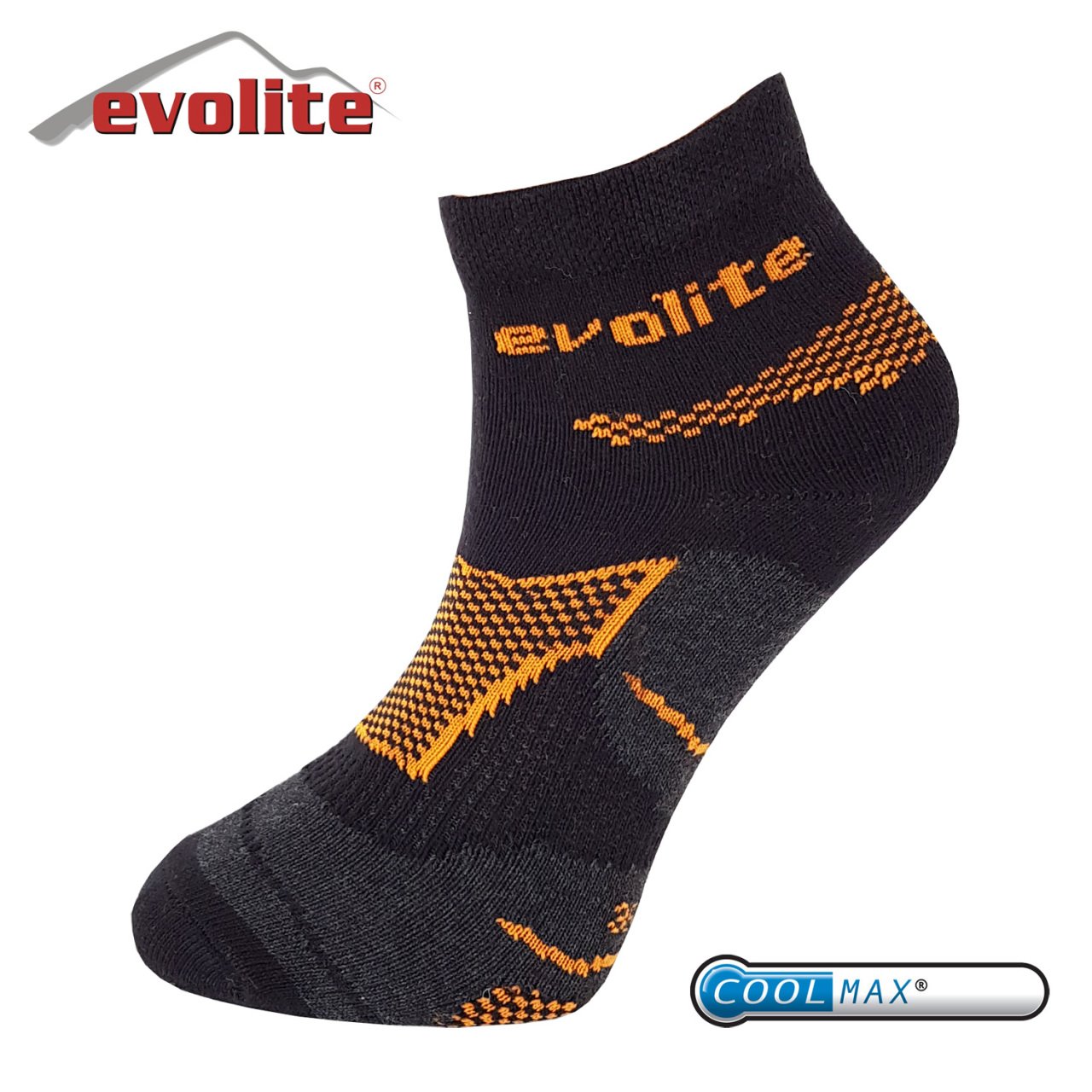Evolite Sense Coolmax Yazlık Çorap-Turuncu