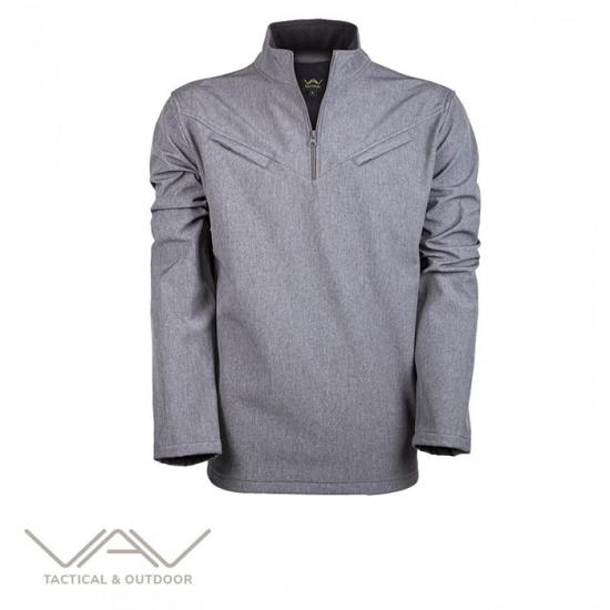 VAV Shellsw-01 Softshell Sweatshirt Gri XS