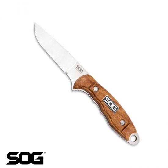 SOG HT022L Huntspoint Ahşap Saplı Avcı Bıçağı