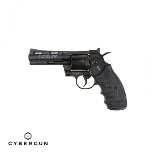 D. CYBERGUN Colt Python 4’’ Siyah Airsoft Tabanca