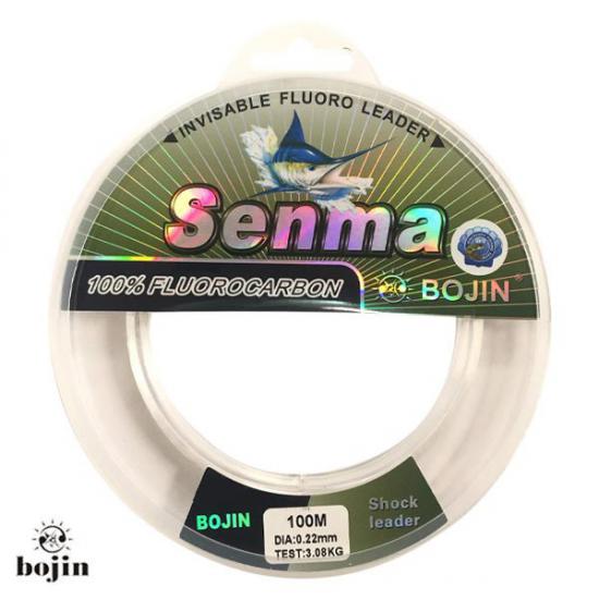 BOJIN Senma %100 Fluorocarbon 100 m 0.22 mm Misina