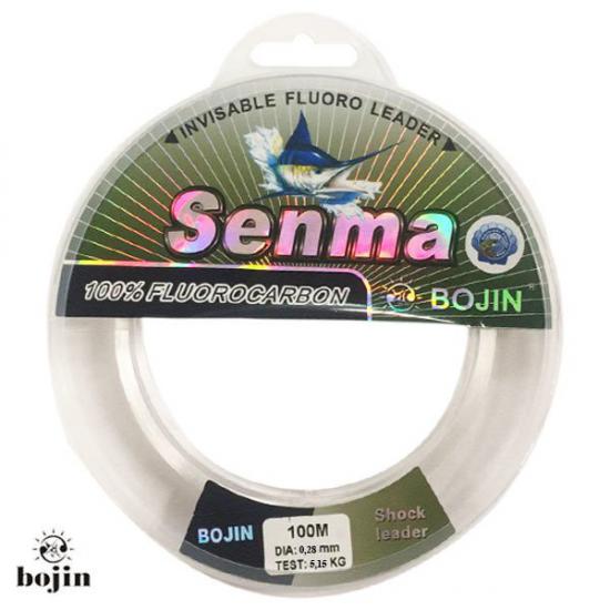 BOJIN Senma %100 Fluorocarbon 100 m 0.28 mm Misina