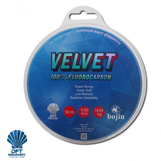 DFT Bojin Velvet Fluorocarbon 50 m 0.60 mm Misina