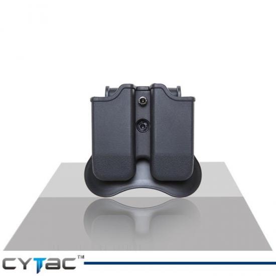 CYTAC R-Defender İkili Şarjör Kılıfı -Glock17,19.