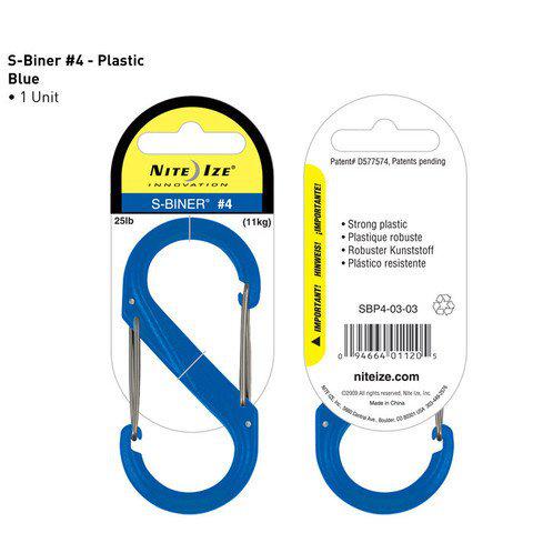 Nite-ize S-Biner Plastik Size 4 Blue
