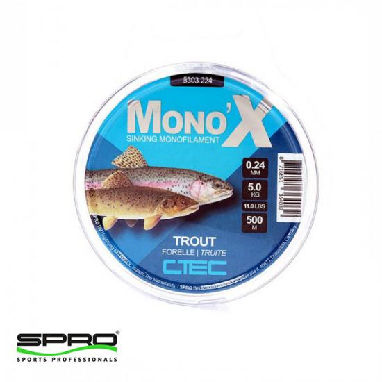 SPRO C-TEC MONO X TROUT 0.24mm 500m Misina 1/1
