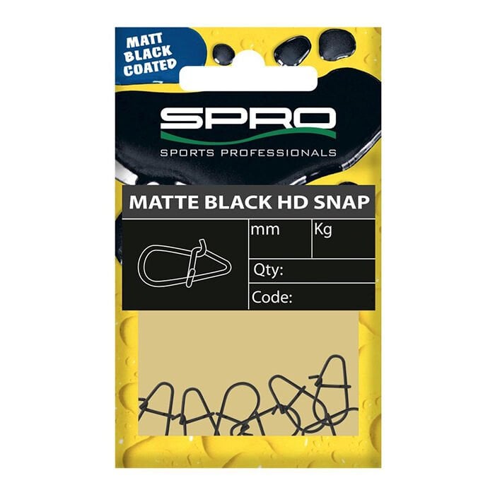 SPRO Matte Black HD -3.5mm Fırdöndü
