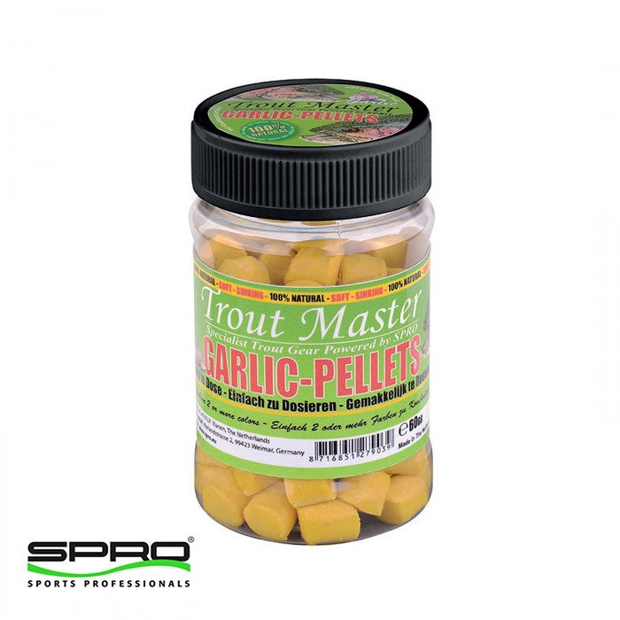 SPRO TM Garlic-Pellets 60G Sarı Alabalık Yemi